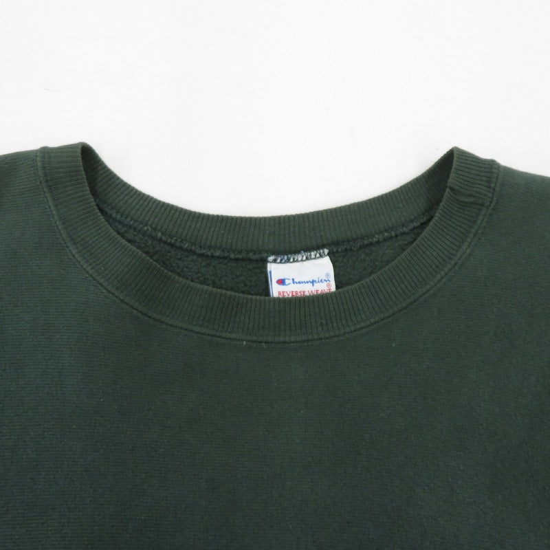 Champion | チャンピオン REVERSE WEAVE スウェット グリーン サイズ：XL【瀬戸大橋店】