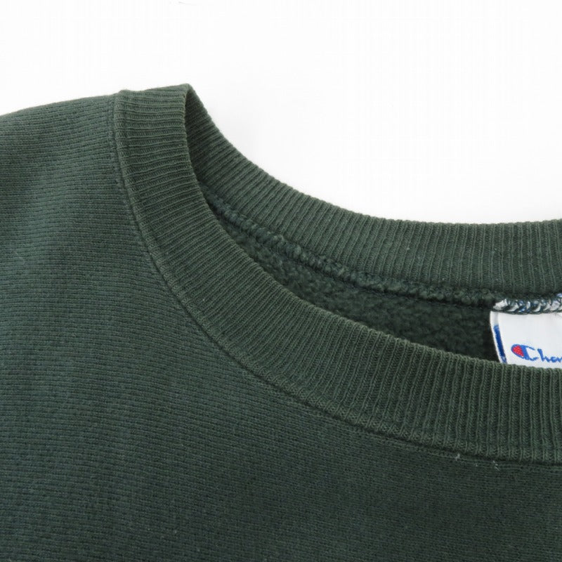 Champion | チャンピオン REVERSE WEAVE スウェット グリーン サイズ：XL【瀬戸大橋店】