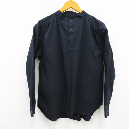 PULLOVER SHIRT(NAVY) 長袖シャツ ネイビー サイズ：1【瀬戸大橋店】