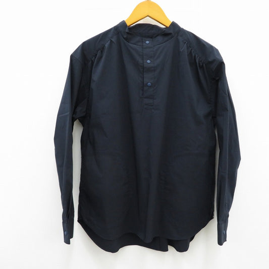 PULLOVER SHIRT(NAVY) 長袖シャツ ネイビー サイズ：1【瀬戸大橋店】