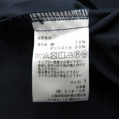 PULLOVER SHIRT(NAVY) 長袖シャツ ネイビー サイズ：1【瀬戸大橋店】