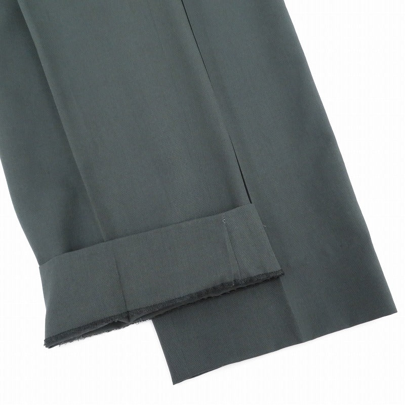 ISSEY MIYAKE | イッセイミヤケ パンツ ME23-FF006 グリーン サイズ：M【瀬戸大橋店】