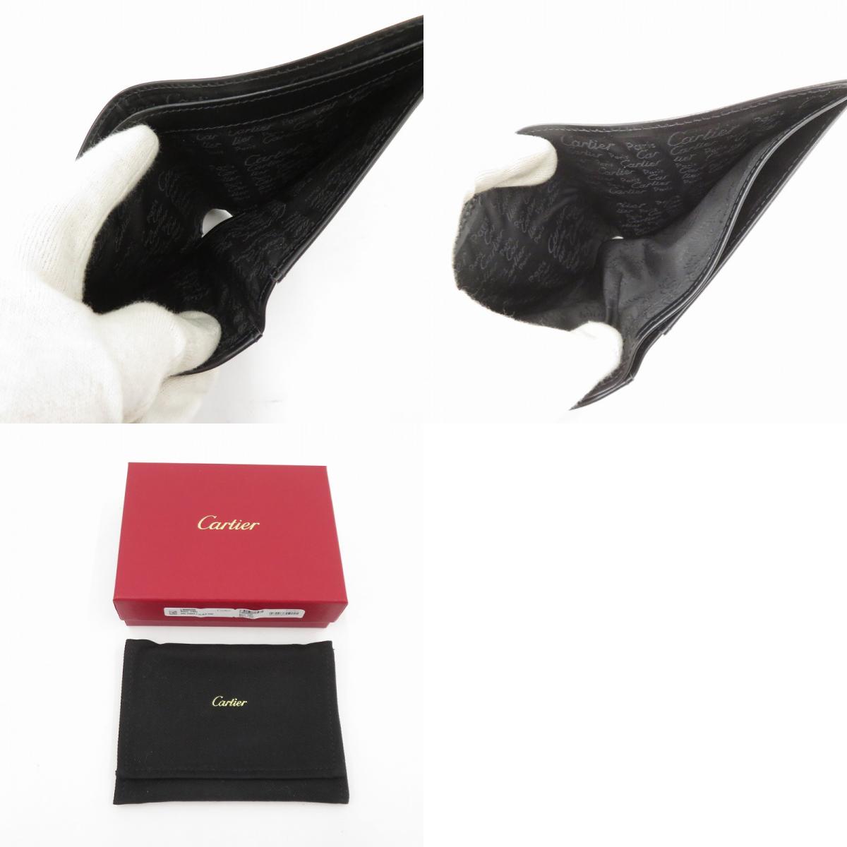 CARTIER | カルティエ パシャ ドゥ カルティエ 札入れ L3000220 ブラック【瀬戸大橋店】
