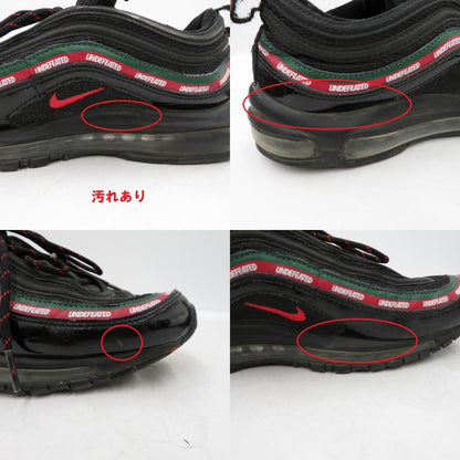 NIKE | ナイキ ×Undefeated Air Max 97 OG 'black' スニーカー AJ1986-001 エアマックス ブラック 27cm【瀬戸大橋店】