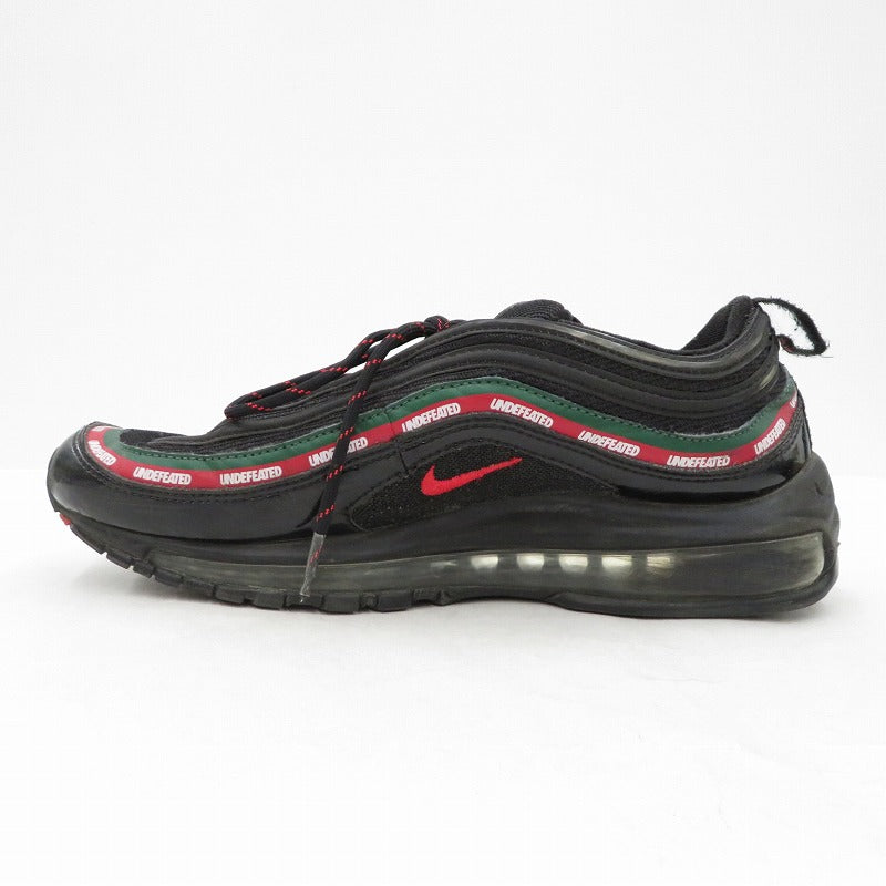 NIKE | ナイキ ×Undefeated Air Max 97 OG 'black' スニーカー AJ1986-001 エアマックス ブラック 27cm【瀬戸大橋店】