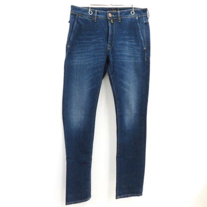 INCOTEX | インコテックス Slim Fit ヴィンテージウォッシュスリムテーパードストレッチデニム デニムパンツ BDPS0004 ブルー サイズ：33【瀬戸大橋店】