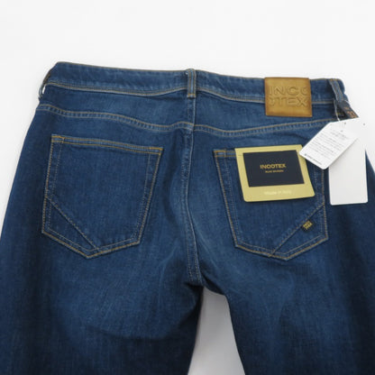 INCOTEX | インコテックス Slim Fit ヴィンテージウォッシュスリムテーパードストレッチデニム デニムパンツ BDPS0004 ブルー サイズ：33【瀬戸大橋店】