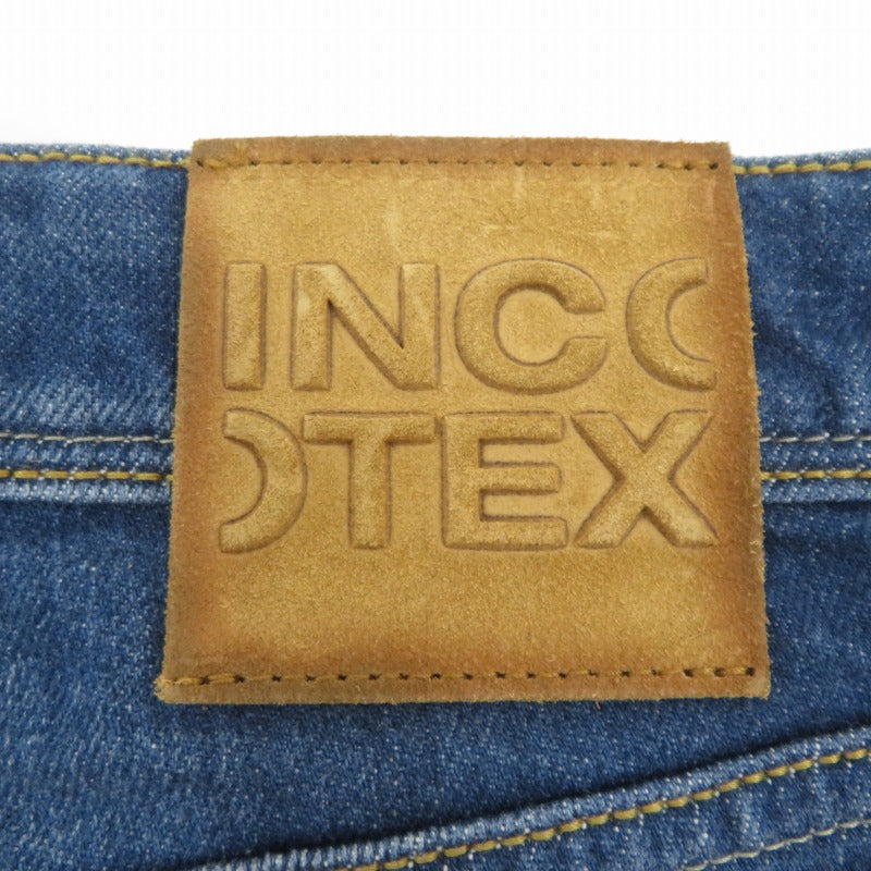 INCOTEX | インコテックス Slim Fit ヴィンテージウォッシュスリムテーパードストレッチデニム デニムパンツ BDPS0004 ブルー サイズ：33【瀬戸大橋店】