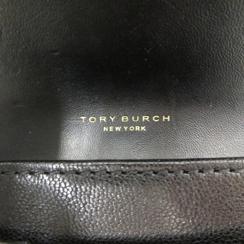 Tory Burch | トリーバーチ ウィラ キルティング カードケース 87866 ブラック【瀬戸大橋店】