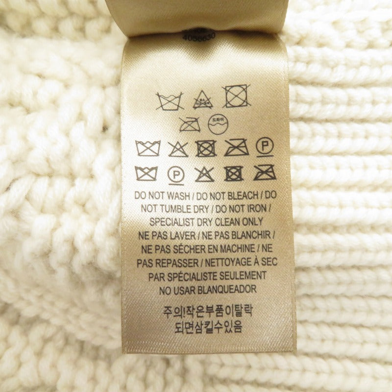 BURBERRY London England | バーバリーロンドンイングランド カシミヤ混ケーブルニット ニット アイボリー サイズ：L【瀬戸大橋店】