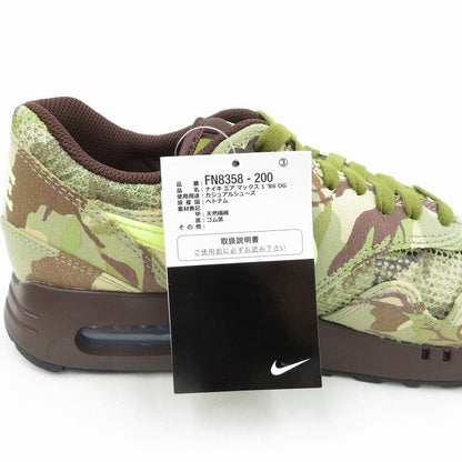 NIKE | ナイキ Air Max 1 ’86 'Camo and Light Lemon Twist' スニーカー FN8358-200 エアマックス カーキ 27cm【瀬戸大橋店】