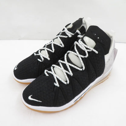 NIKE | ナイキ LEBRON XVIII 'BLACK/GUM MID BROWN' スニーカー CQ9283-007 ブラック 28.5cm【瀬戸大橋店】
