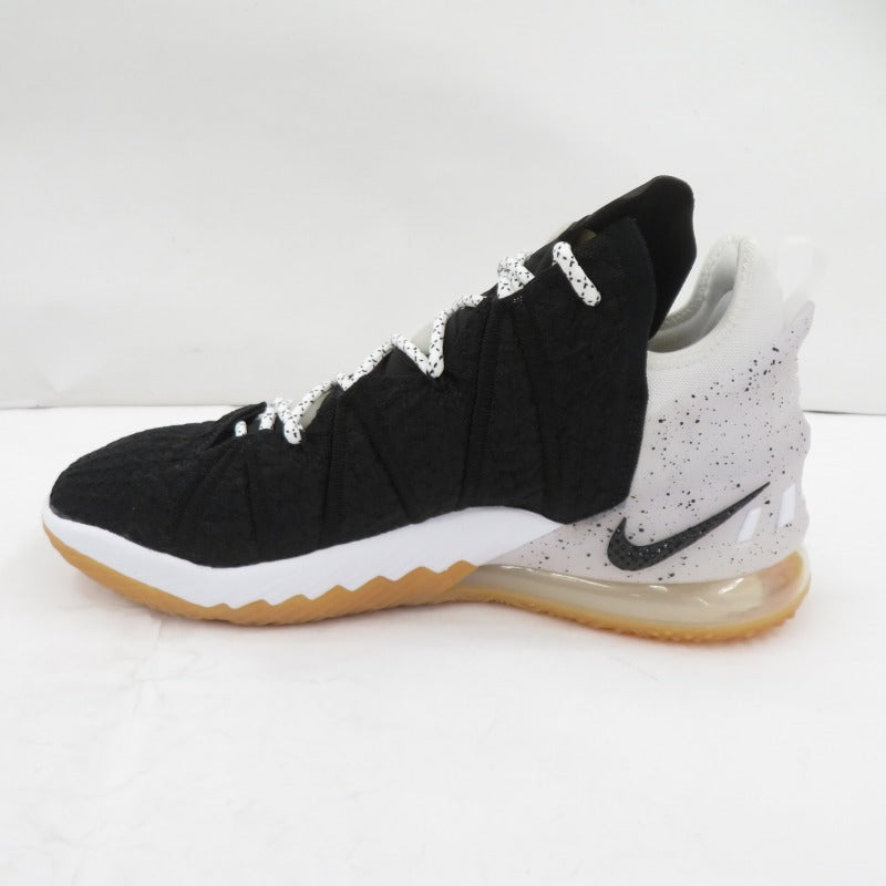 NIKE | ナイキ LEBRON XVIII 'BLACK/GUM MID BROWN' スニーカー CQ9283-007 ブラック 28.5cm【瀬戸大橋店】