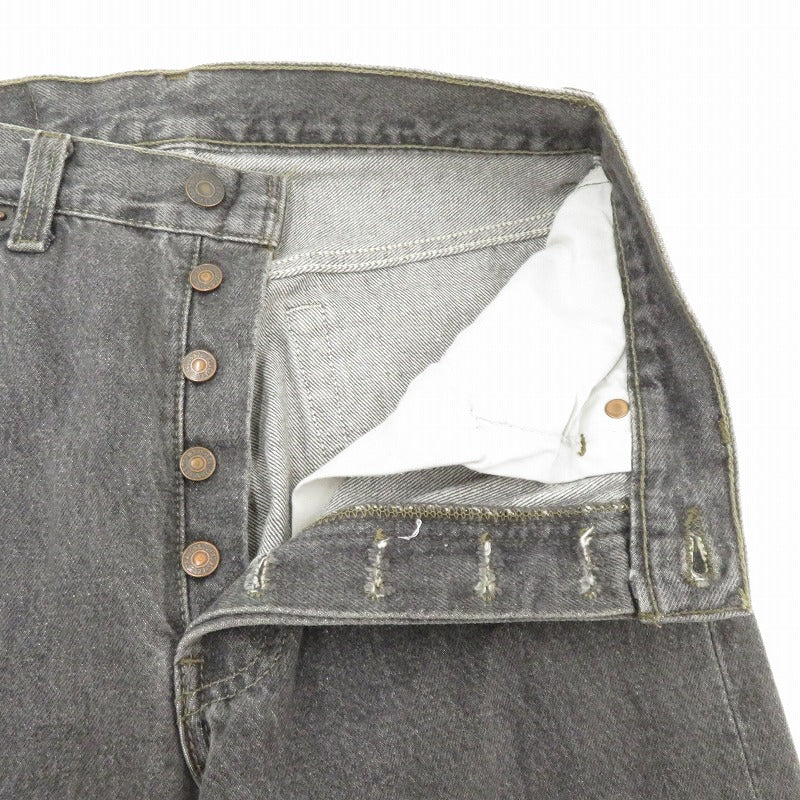 Levi's | リーバイス 501 先染め 90'S ボタン裏552刻印 デニムパンツ 501-0658 グレー サイズ：30【瀬戸大橋店】
