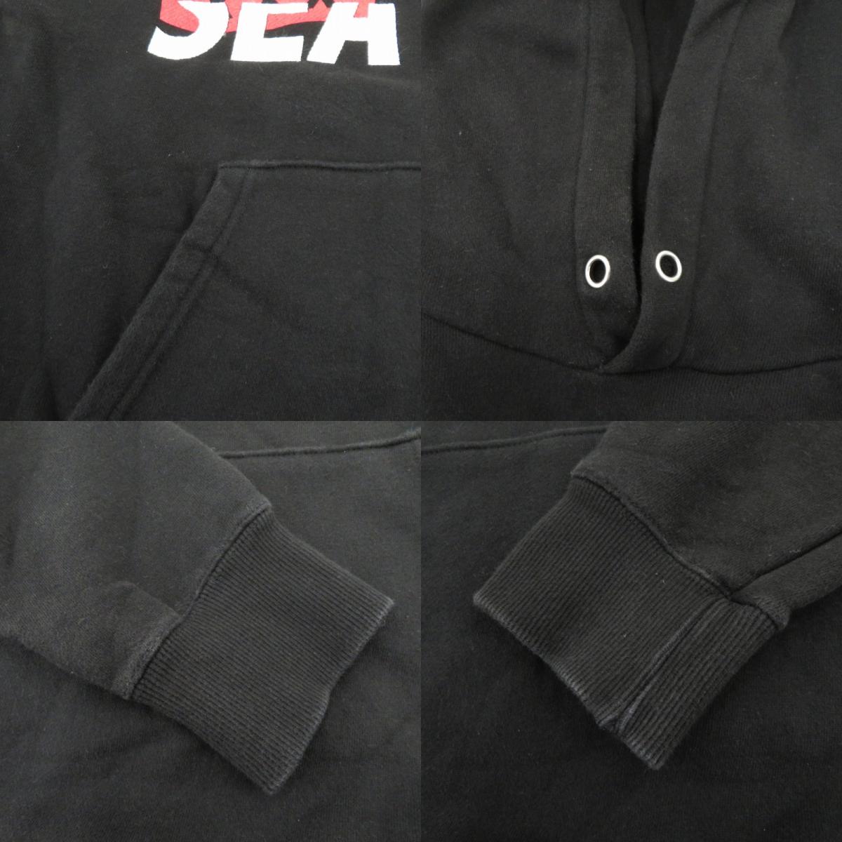 WIND AND SEA | ウィンダンシーウインダンシー ×GOD SELECTION XXX HOODIE パーカー WDS-XXX-SP-07 ブラック サイズ：S【瀬戸大橋店】
