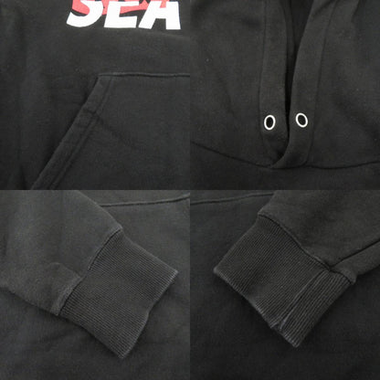 WIND AND SEA | ウィンダンシーウインダンシー ×GOD SELECTION XXX HOODIE パーカー WDS-XXX-SP-07 ブラック サイズ：S【瀬戸大橋店】