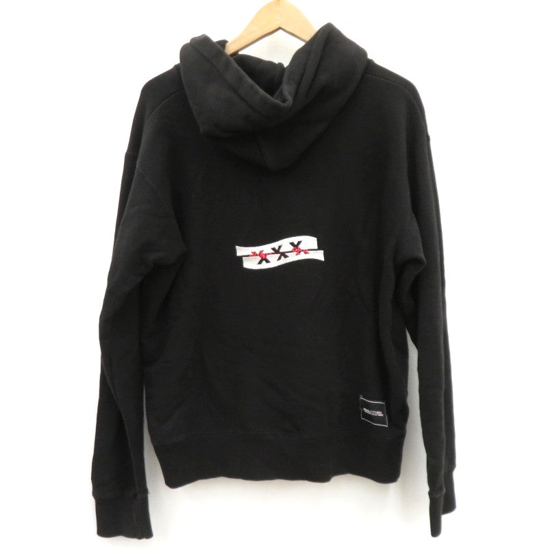 WIND AND SEA | ウィンダンシーウインダンシー ×GOD SELECTION XXX HOODIE パーカー WDS-XXX-SP-07 ブラック サイズ：S【瀬戸大橋店】
