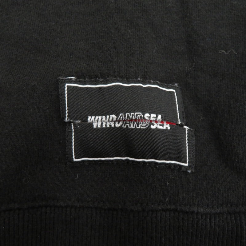 WIND AND SEA | ウィンダンシーウインダンシー ×GOD SELECTION XXX HOODIE パーカー WDS-XXX-SP-07 ブラック サイズ：S【瀬戸大橋店】