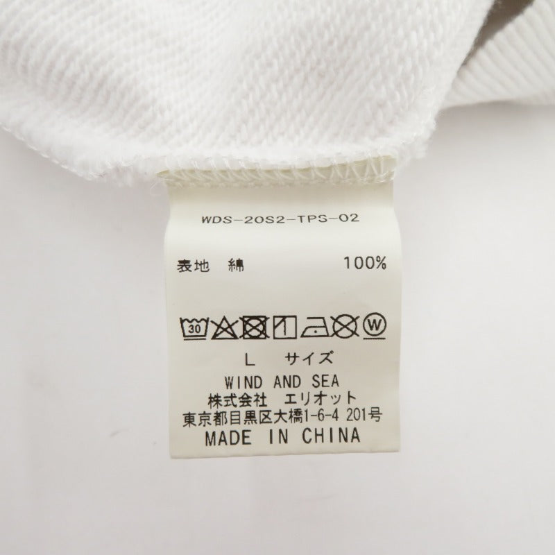 WIND AND SEA | ウィンダンシーウインダンシー SEA(SPC) HOODIE パーカー WDS-20S2-TPS-02 ホワイト サイズ：L【瀬戸大橋店】