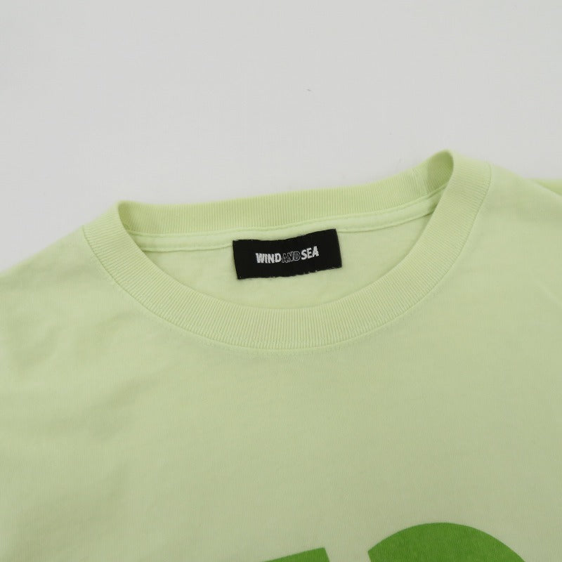 WIND AND SEA | ウィンダンシーウインダンシー ×CASETiFY L/S TEE 長袖Ｔシャツ WDS-CSTF-05-01 ライトグリーン サイズ：S【瀬戸大橋店】