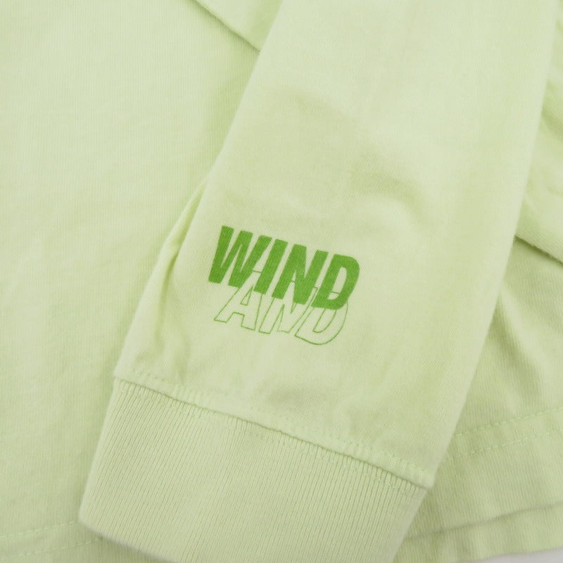 WIND AND SEA | ウィンダンシーウインダンシー ×CASETiFY L/S TEE 長袖Ｔシャツ WDS-CSTF-05-01 ライトグリーン サイズ：S【瀬戸大橋店】