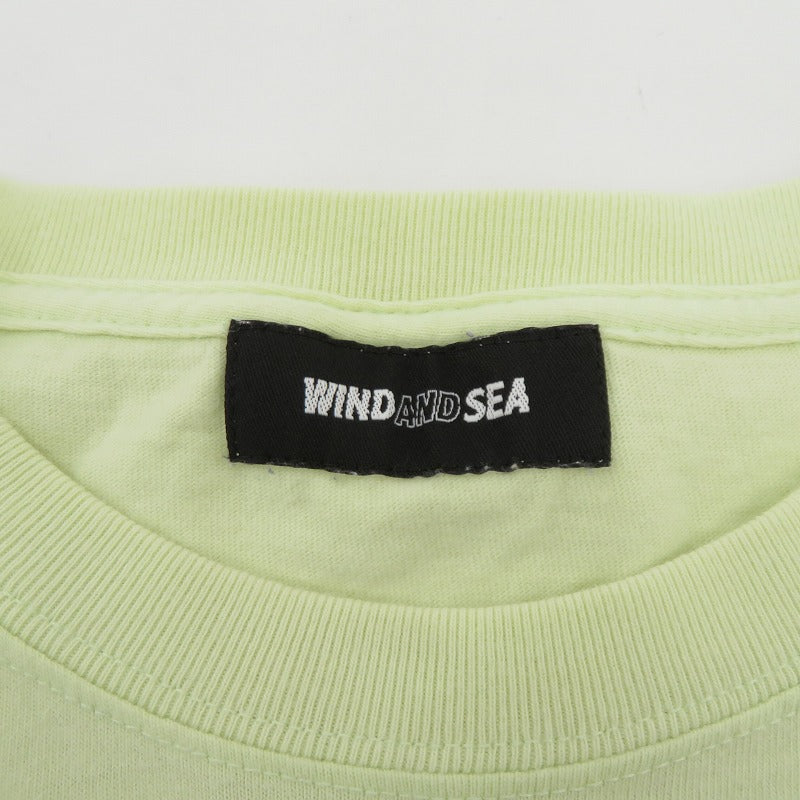 WIND AND SEA | ウィンダンシーウインダンシー ×CASETiFY L/S TEE 長袖Ｔシャツ WDS-CSTF-05-01 ライトグリーン サイズ：S【瀬戸大橋店】