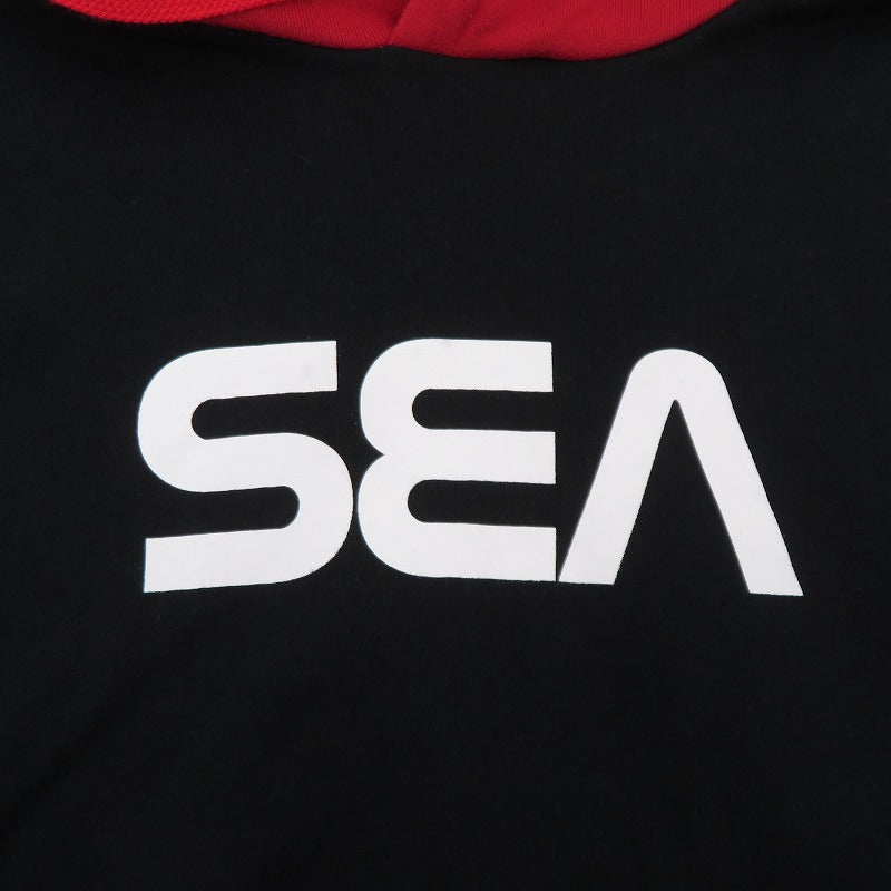 WIND AND SEA | ウィンダンシーウインダンシー SEA(SPC) HOODIE パーカー WDS-20S2-TPS-02 ブラック サイズ：L【瀬戸大橋店】