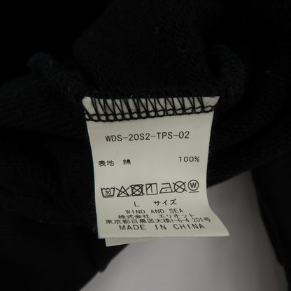 WIND AND SEA | ウィンダンシーウインダンシー SEA(SPC) HOODIE パーカー WDS-20S2-TPS-02 ブラック サイズ：L【瀬戸大橋店】