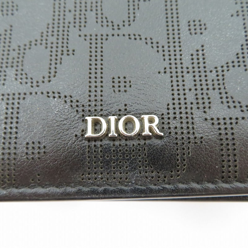 Christian Dior | クリスチャンディオール オブリークギャラクシー ビジネス カード ホルダー カードケース 2ESCH136VPD H03E ブラック【瀬戸大橋店】