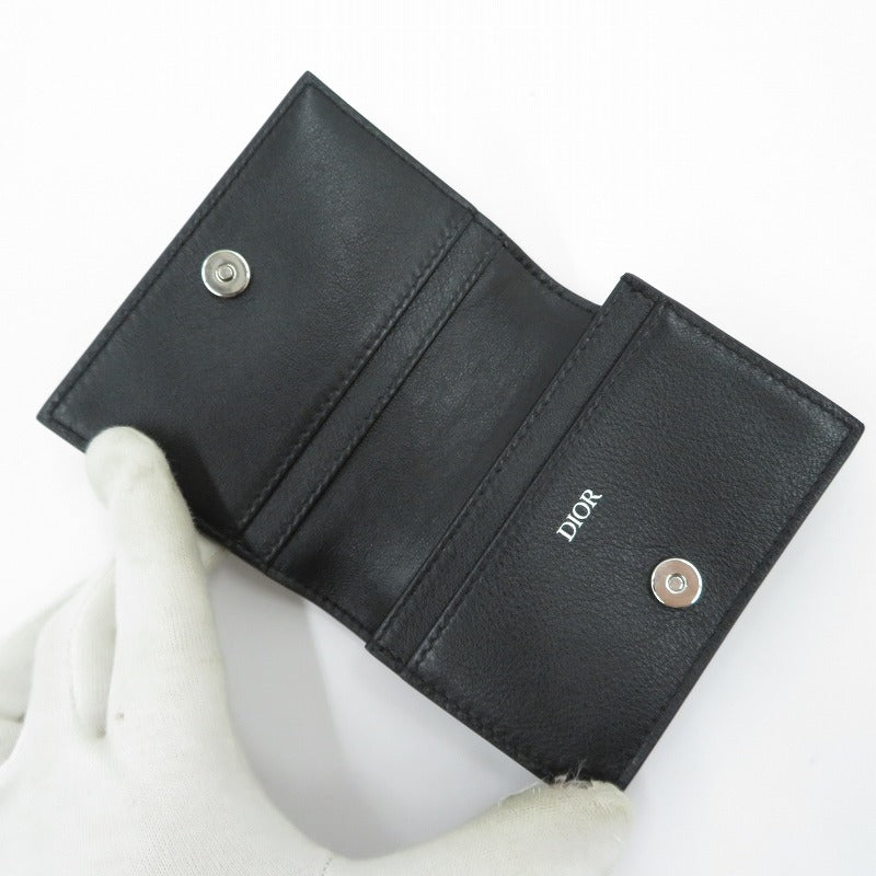 Christian Dior | クリスチャンディオール オブリークギャラクシー ビジネス カード ホルダー カードケース 2ESCH136VPD H03E ブラック【瀬戸大橋店】
