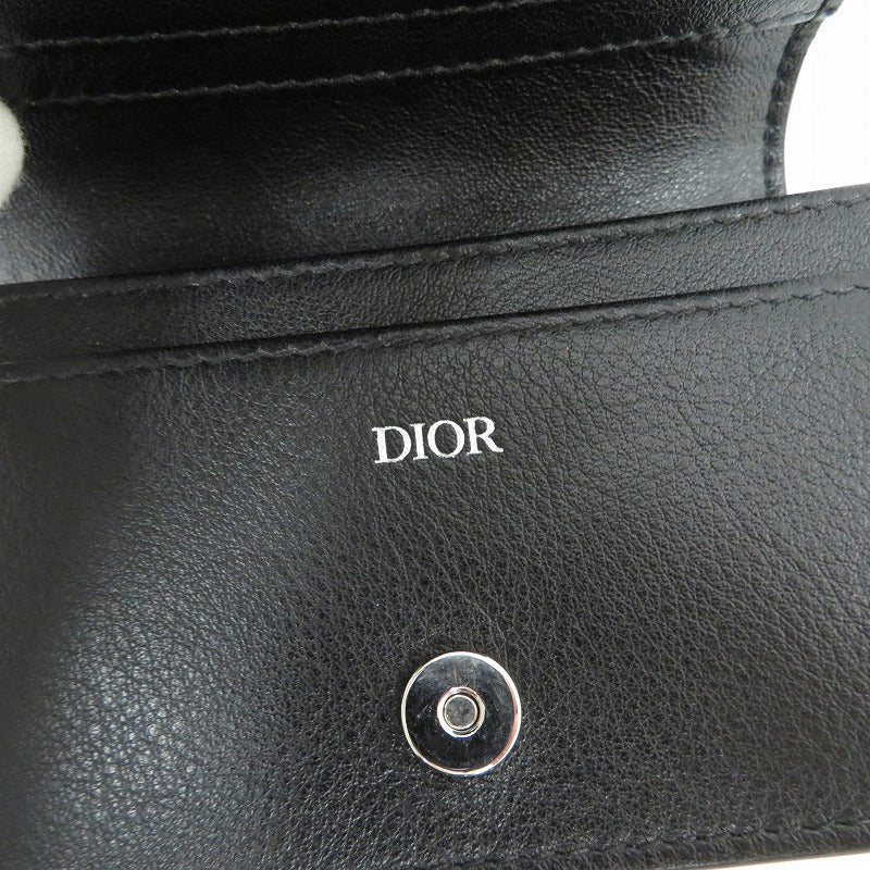 Christian Dior | クリスチャンディオール オブリークギャラクシー ビジネス カード ホルダー カードケース 2ESCH136VPD H03E ブラック【瀬戸大橋店】