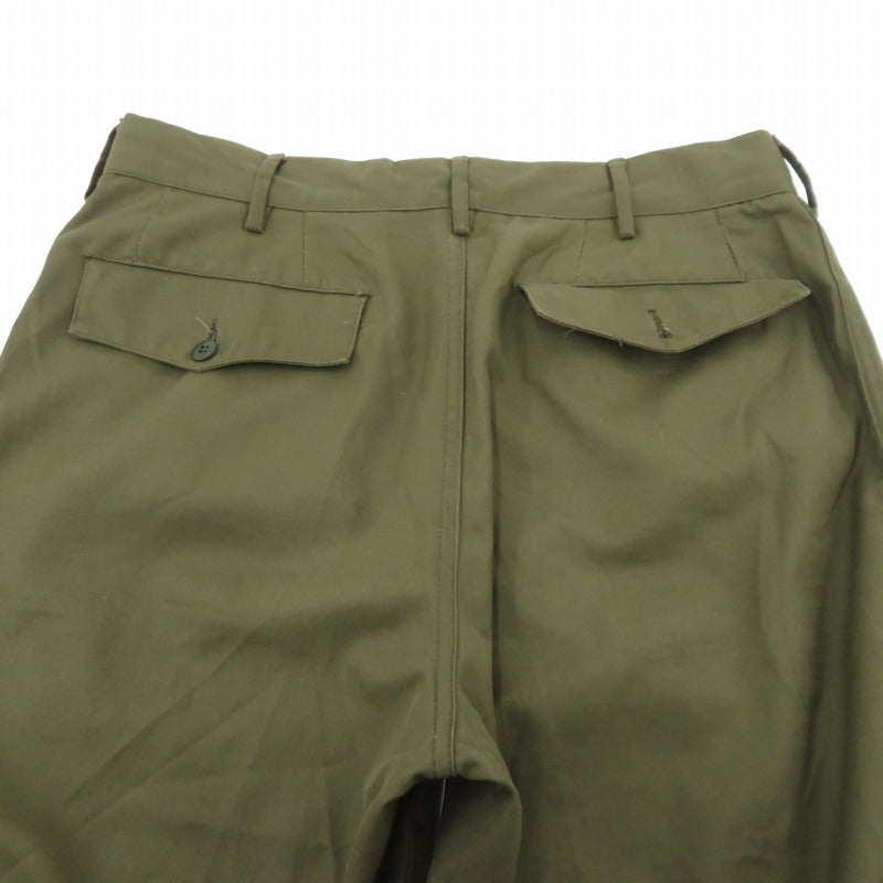 MILITARY衣料 | ミリタリーイリョウ イタリア軍 コンバットパンツ パンツ グリーン サイズ：46【瀬戸大橋店】