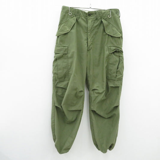 MILITARY衣料 | ミリタリーイリョウ U.S.ARMY M-65 フィールドパンツ パンツ DSA100-74-C-0084 カーキグリーン サイズ：不明【瀬戸大橋店】