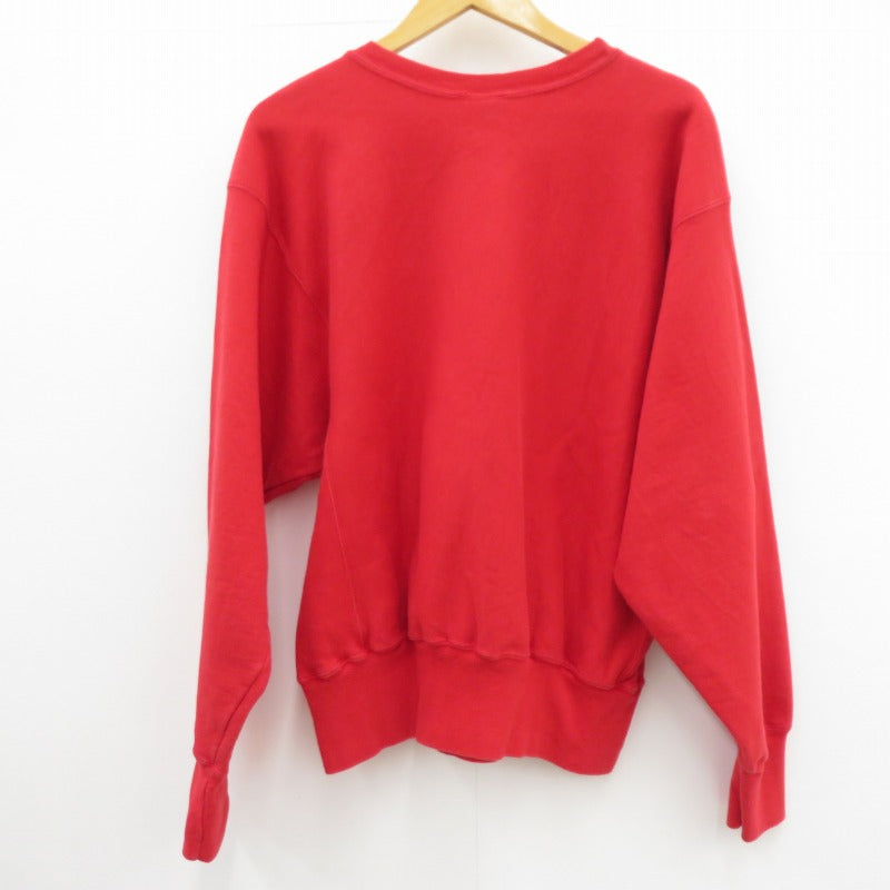 Champion | チャンピオン REVERSE WEAVE NEBRASKA スウェット レッド サイズ：L【瀬戸大橋店】
