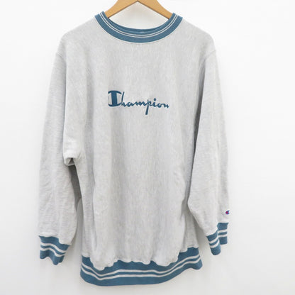 Champion | チャンピオン 刺繍タグ/RWスウェット スウェット グレー サイズ：XL【瀬戸大橋店】