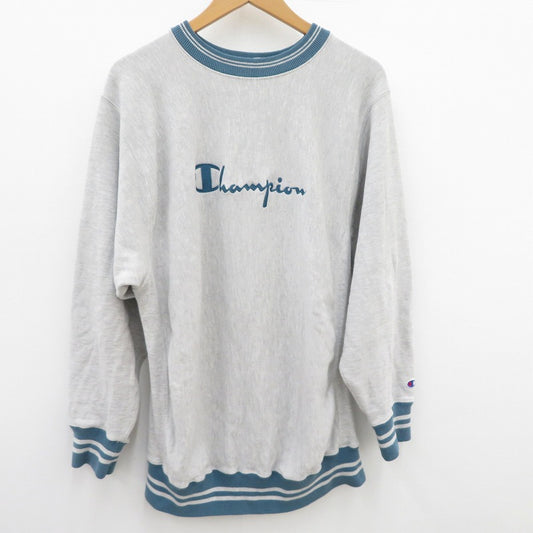 Champion | チャンピオン 刺繍タグ/RWスウェット スウェット グレー サイズ：XL【瀬戸大橋店】