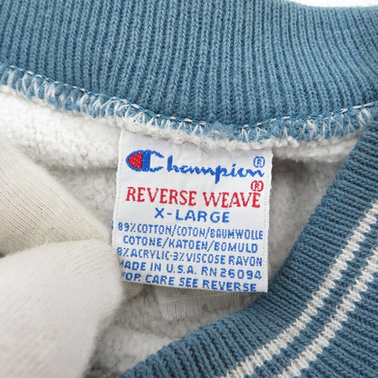 Champion | チャンピオン 刺繍タグ/RWスウェット スウェット グレー サイズ：XL【瀬戸大橋店】