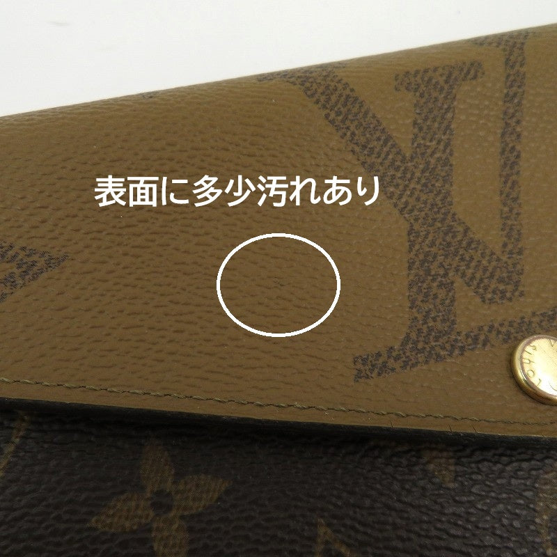 LOUIS VUITTON | ルイ・ヴィトン ポルトフォイユ サラ モノグラム ジャイアント 長財布 M80726 ブラウン【瀬戸大橋店】