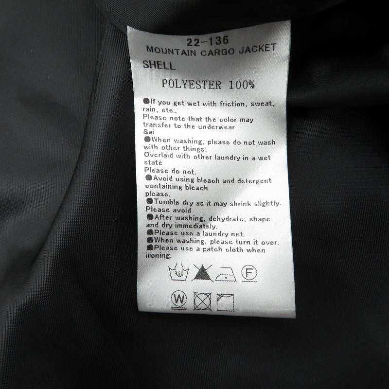 430 - FOURTHIRTY - | フォーサーティー MOUNTAIN CARGO JACKET その他アウター 22-136 ブラウン サイズ：3【瀬戸大橋店】