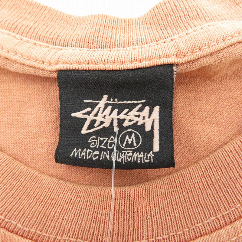 STUSSY | ステューシー Our Legacy Work Shop Surf Skull Tee 半袖Ｔシャツ 3903784 オレンジ サイズ：M【瀬戸大橋店】