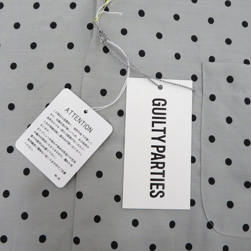WACKOMARIA | ワコマリア DOTS HAWAIIAN SHIRT その他トップス 25SS-WMS-HI01 グレー サイズ：XL【瀬戸大橋店】