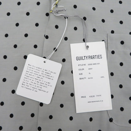 WACKOMARIA | ワコマリア DOTS HAWAIIAN SHIRT その他トップス 25SS-WMS-HI01 グレー サイズ：XL【瀬戸大橋店】