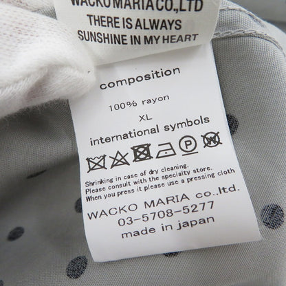 WACKOMARIA | ワコマリア DOTS HAWAIIAN SHIRT その他トップス 25SS-WMS-HI01 グレー サイズ：XL【瀬戸大橋店】