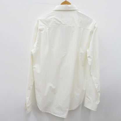 Brownstone/PANELED BUTTON DOWN SHIRT 長袖シャツ 1114010100312 ホワイト サイズ：M【瀬戸大橋店】