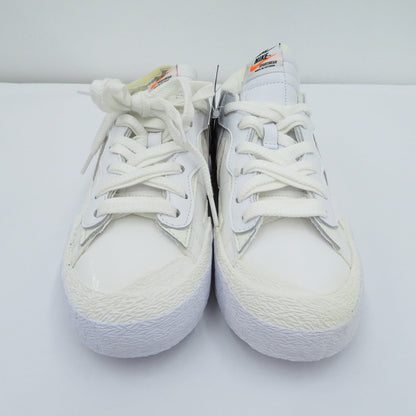 NIKE | ナイキ ×sacai Blazer Low 'White Patent Leather' スニーカー DM6443-100 ブレーザー ホワイト 26.5cm【瀬戸大橋店】