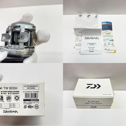 【フィッシング/釣り/釣具/リール】 【ベイトリール/右ハンドル】Daiwa | ダイワ 21アルファスSVTW800H 00630221【瀬戸大橋店】