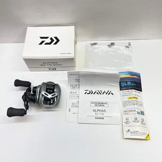 【フィッシング/釣り/釣具/リール】 【ベイトリール/右ハンドル】Daiwa | ダイワ 21アルファスSVTW800H 00630221【瀬戸大橋店】