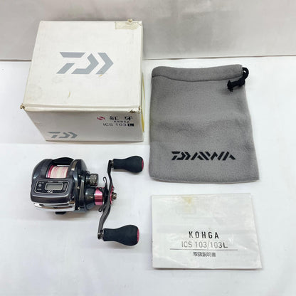 【フィッシング/釣り/釣具/リール】 【ベイトリール/左ハンドル】Daiwa | ダイワ 13紅牙ICS103L 00614797【瀬戸大橋店】