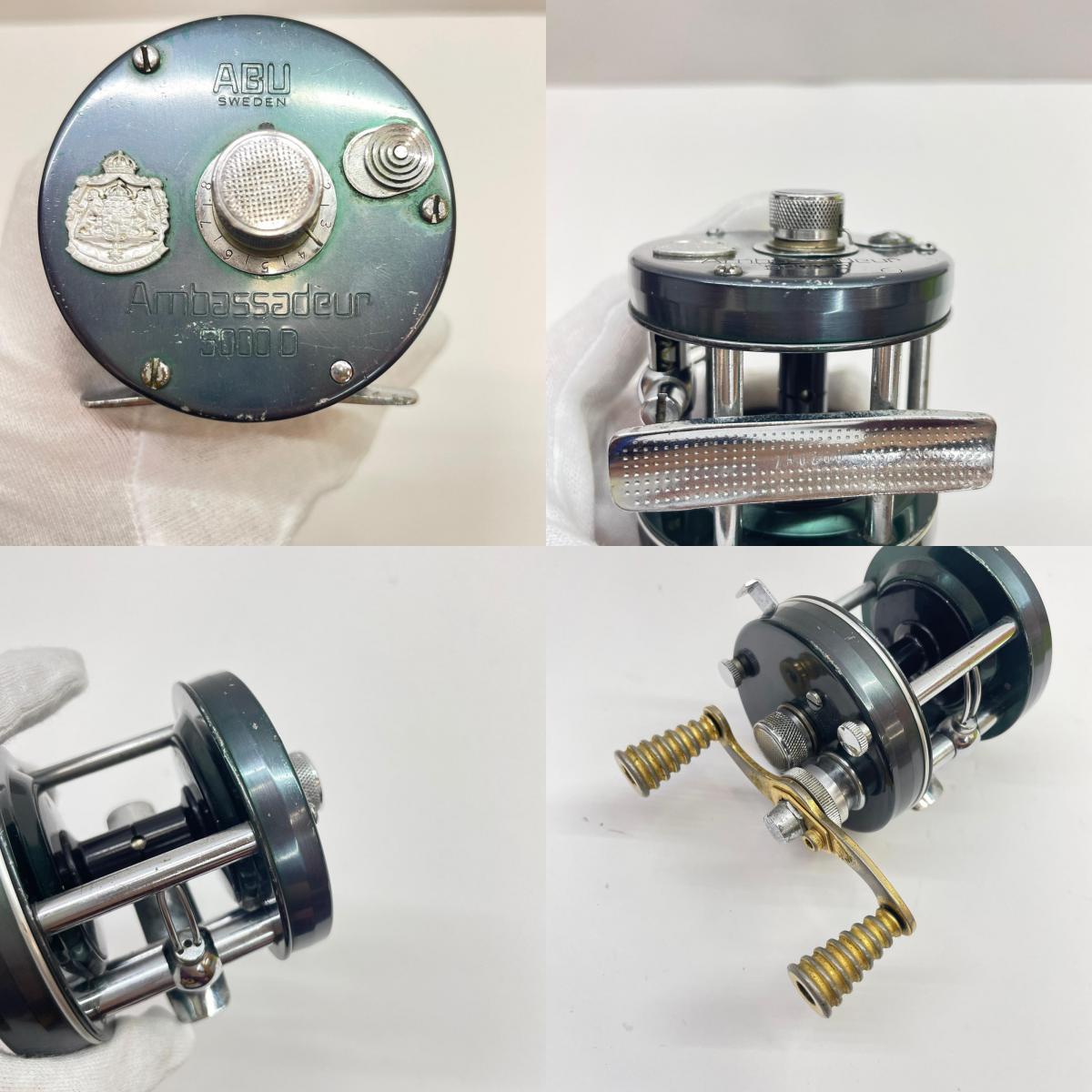 【フィッシング/釣り/釣具/リール】 【ベイトリール/右ハンドル】AbuGarcia | アブガルシア アンバサダー5000D ※カスタム品純正パーツありません。【瀬戸大橋店】