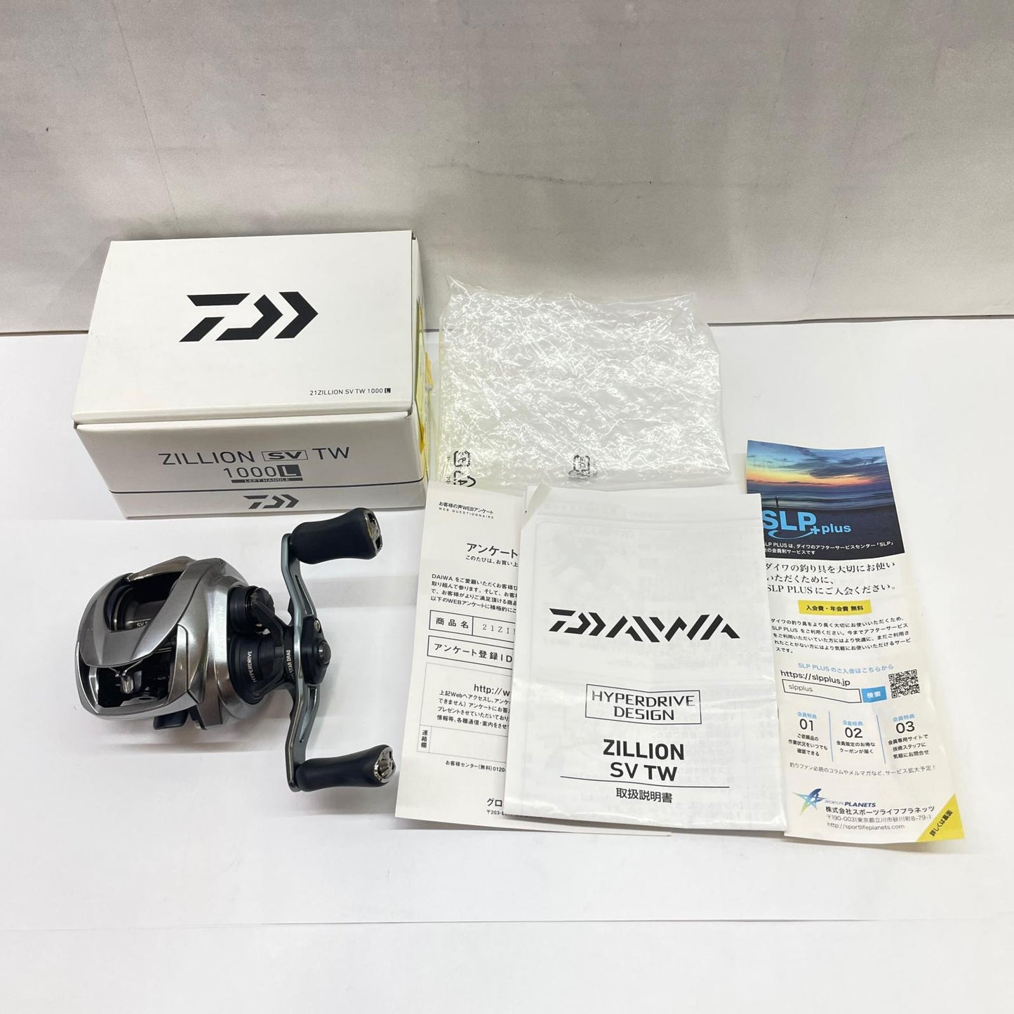 【フィッシング/釣り/釣具/リール】 【ベイトリール/左ハンドル】Daiwa | ダイワ 21ジリオンSVTW1000L 00630214【瀬戸大橋店】